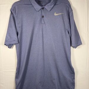 Nike Men's Blue Polo Shirt